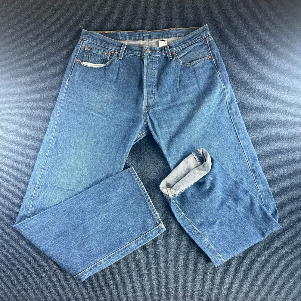 Levis 501 XX Vintage Mens Straight Leg Jeans Blue Denim 40x38 South Africa